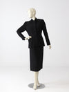 vintage 50s Gucci skirt suit