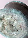 antique copper cauldron