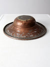 antique copper bowl