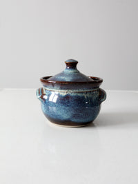 vintage studio pottery jar