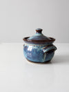 vintage studio pottery jar