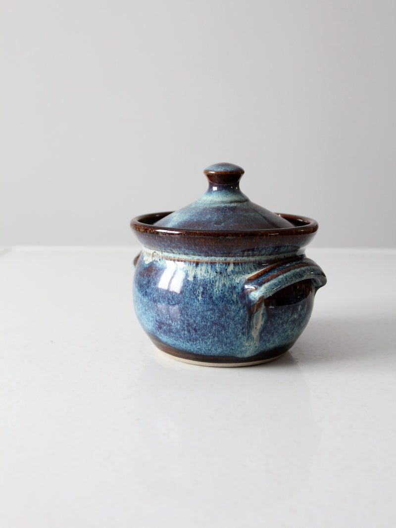 vintage studio pottery jar