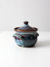 vintage studio pottery jar