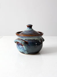 vintage studio pottery jar