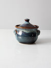vintage studio pottery jar