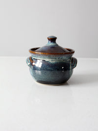 vintage studio pottery jar