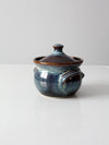 vintage studio pottery jar
