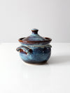 vintage studio pottery jar