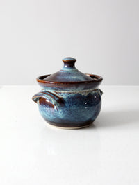 vintage studio pottery jar