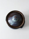 vintage studio pottery jar