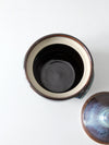 vintage studio pottery jar