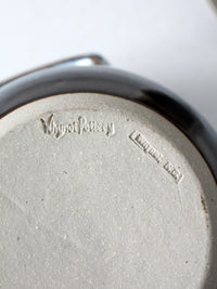 vintage studio pottery jar