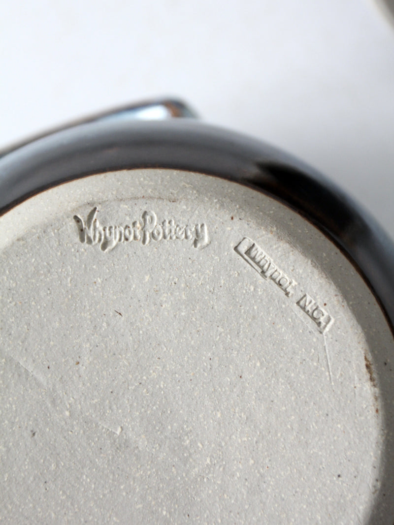 vintage studio pottery jar