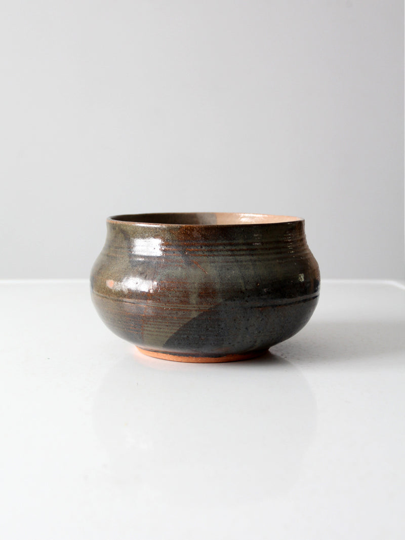 vintage studio pottery bowl