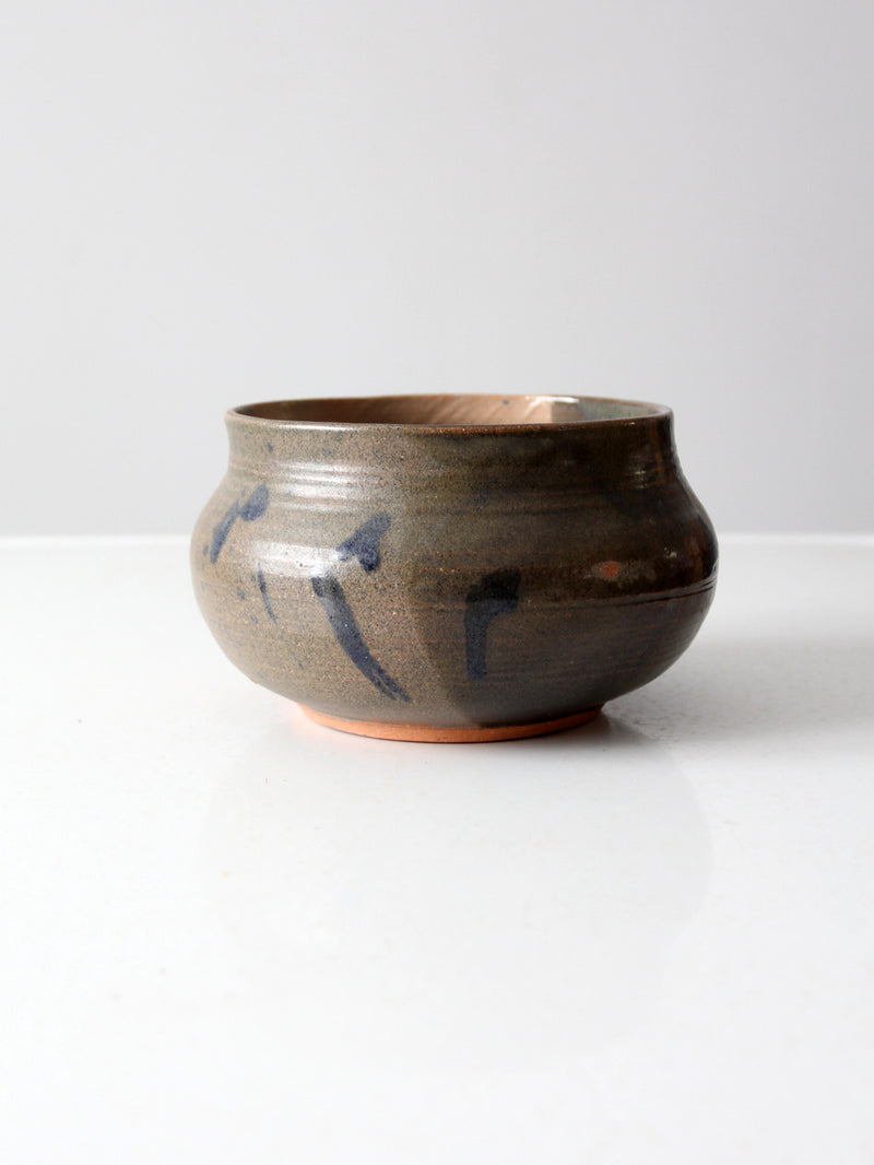 vintage studio pottery bowl