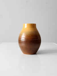 vintage studio pottery vase