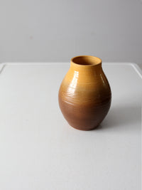 vintage studio pottery vase