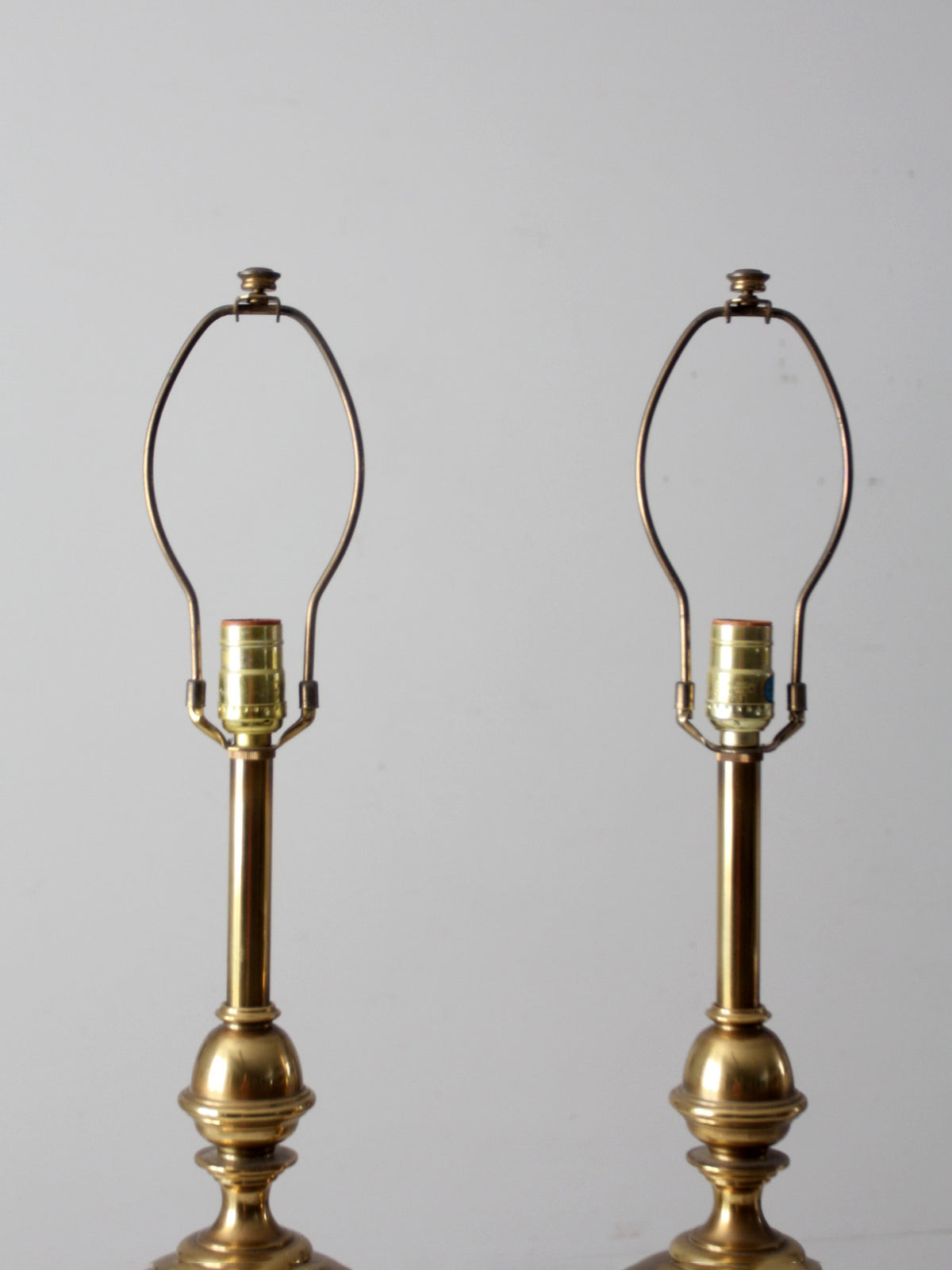 vintage brass table lamps