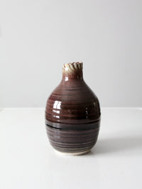 vintage studio pottery vase