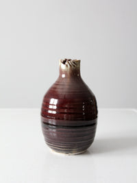 vintage studio pottery vase