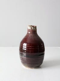 vintage studio pottery vase