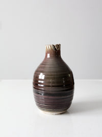 vintage studio pottery vase