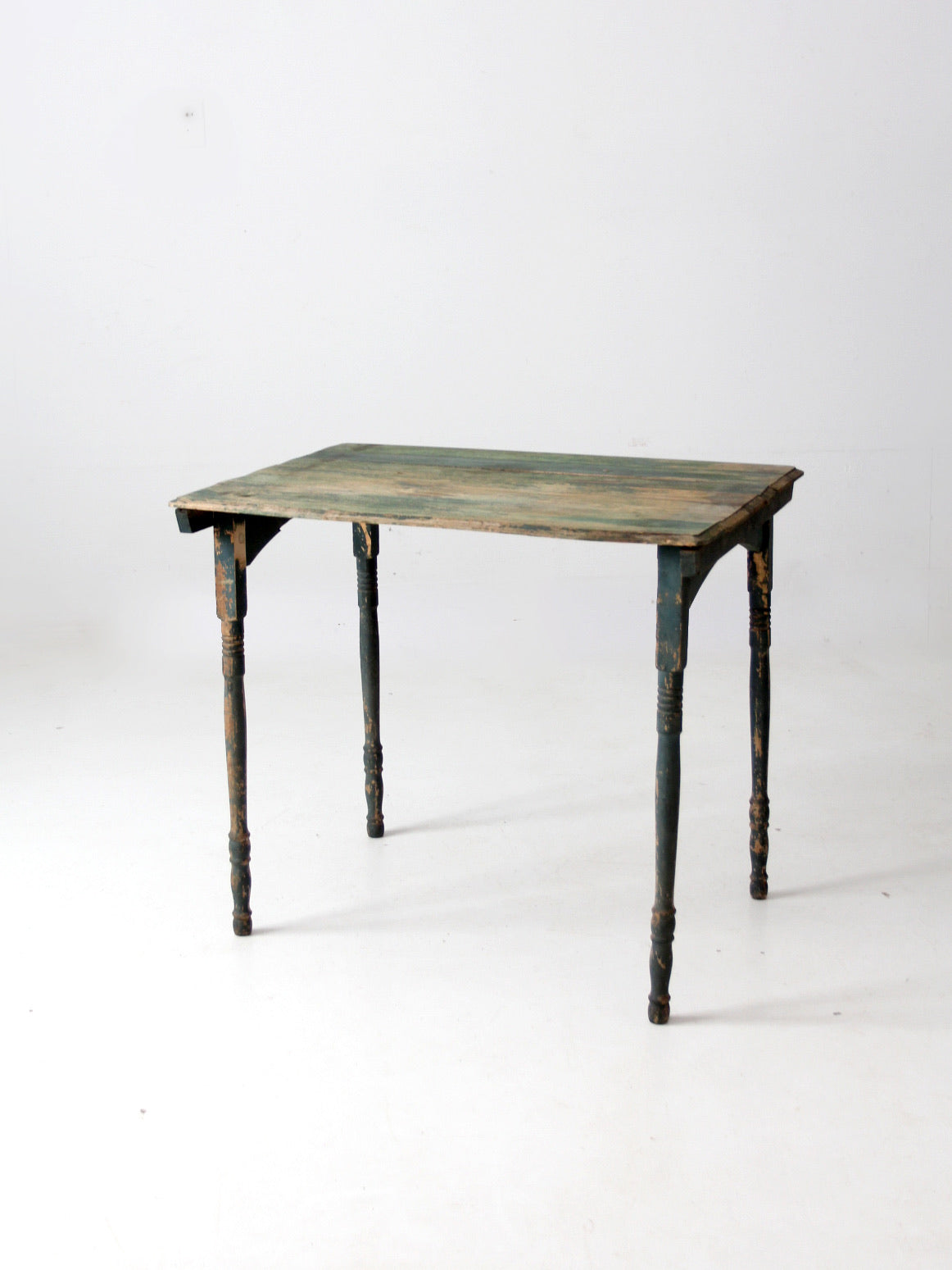 antique clipper style painted folding table – 86 Vintage