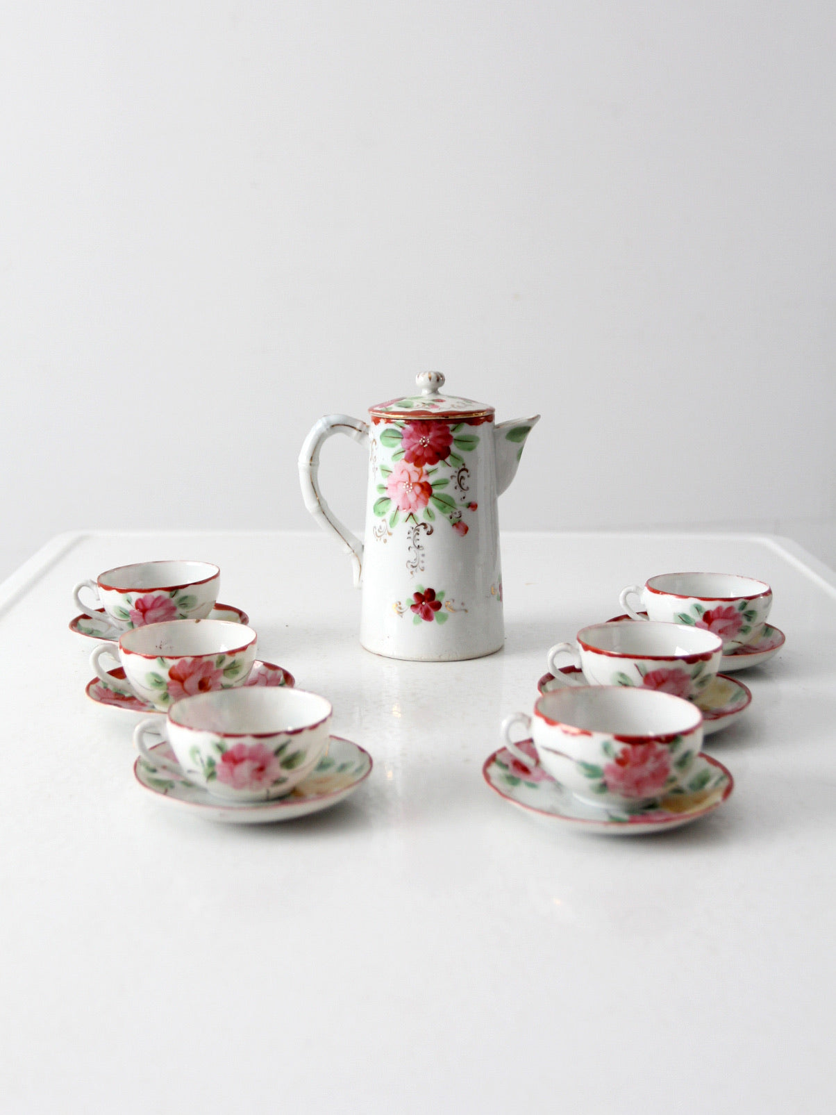 オールドニッポン　ティーセット antique Japanese tea set, 13 pc – 86 Vintage