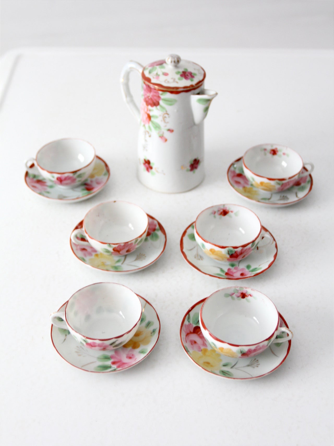 オールドニッポン　ティーセット antique Japanese tea set, 13 pc – 86 Vintage