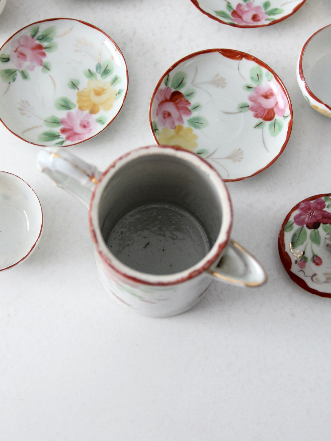 antique Japanese tea set, 13 pc – 86 Vintage