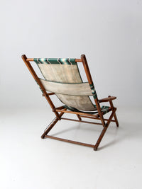 mid-century deck chair