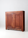 antique primitive cupboard cabinet