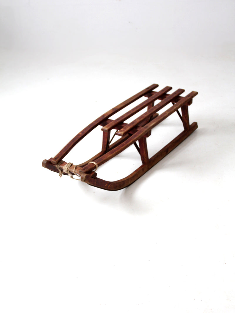 antique primitive sled