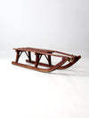 antique primitive sled