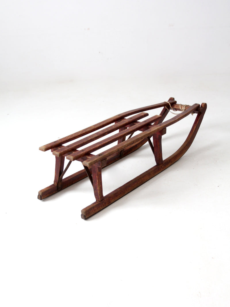 antique primitive sled