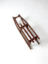 antique primitive sled