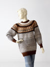 vintage alpaca sweater
