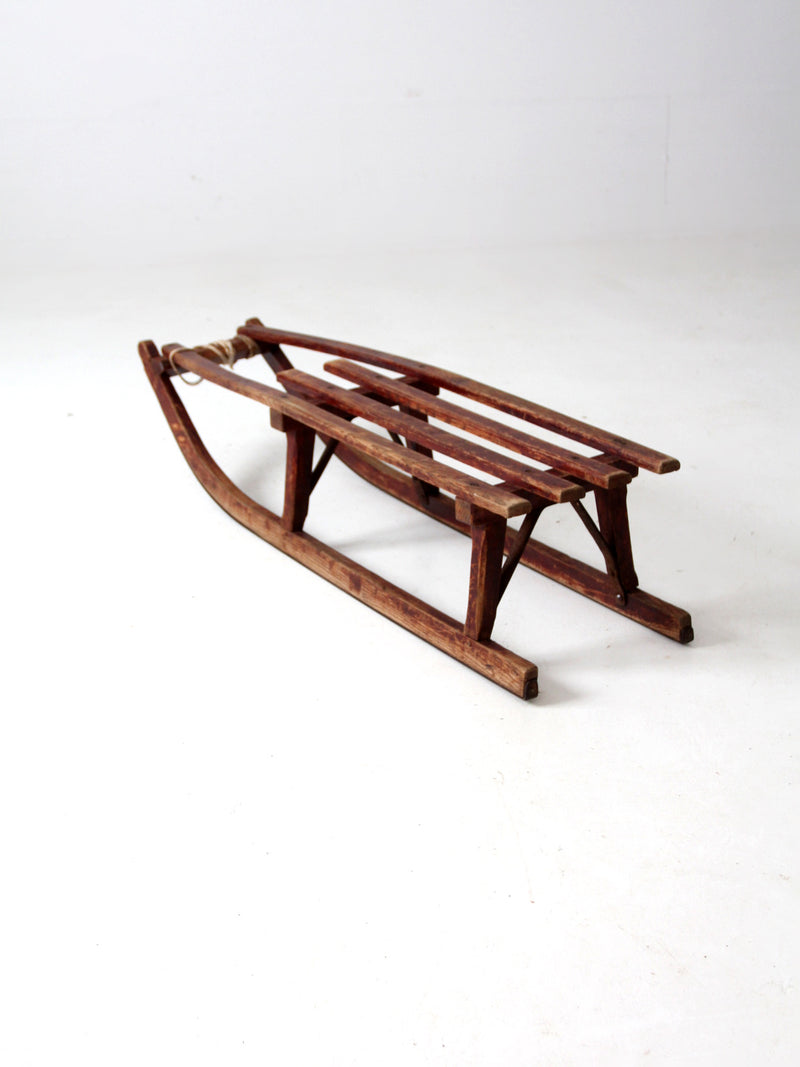 antique primitive sled