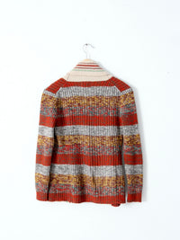 vintage 70s boho sweater