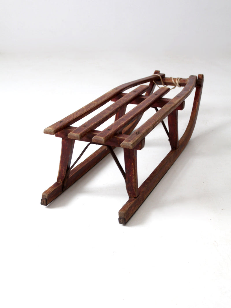 antique primitive sled