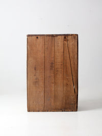 antique primitive cupboard