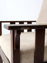 antique Arts & Crafts arm chair