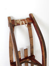 antique primitive sled