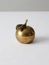 vintage brass apple bell