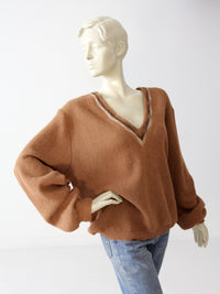 vintage 50s David Church alpaca sweater