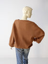 vintage 50s David Church alpaca sweater