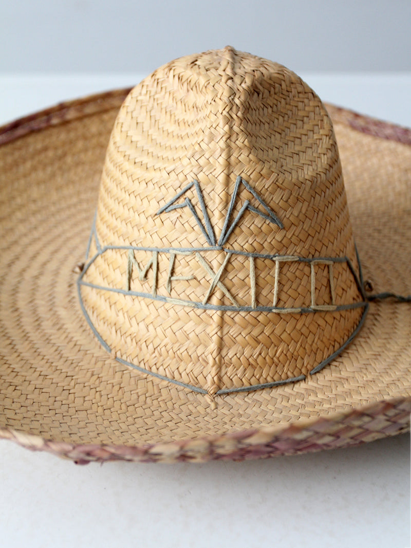 vintage Mexican sombrero