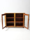 antique display cabinet