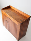 antique beadboard dry sink