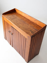 antique beadboard dry sink